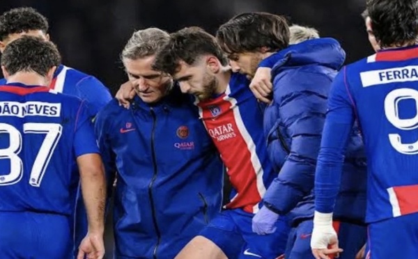 PSG : Khvicha Kvaratskhelia victime d’une rupture des ligaments croisés, plusieurs mois d’absence à prévoir