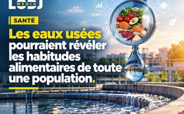 Santé : les eaux usées pourraient révéler les habitudes alimentaires de toute une population