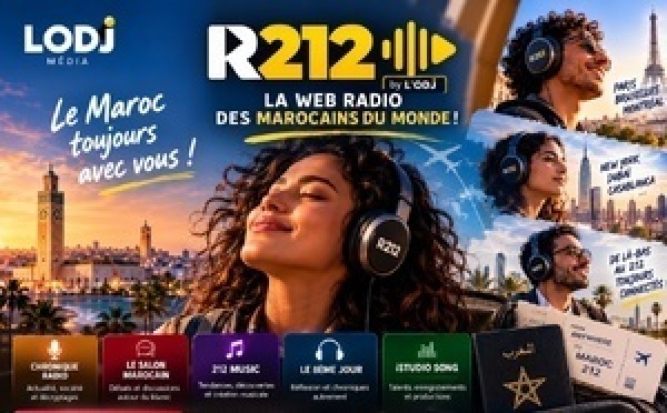 R212 : la Web Radio des Marocains du monde qui fait vibrer le 212 sans frontières !