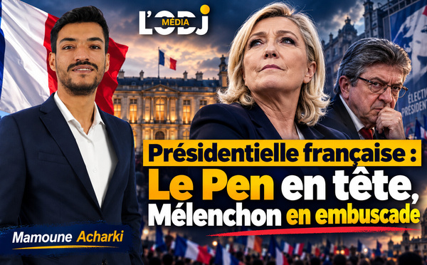 [vidéo] : Présidentielle française : Le Pen en tête, Mélenchon en embuscade