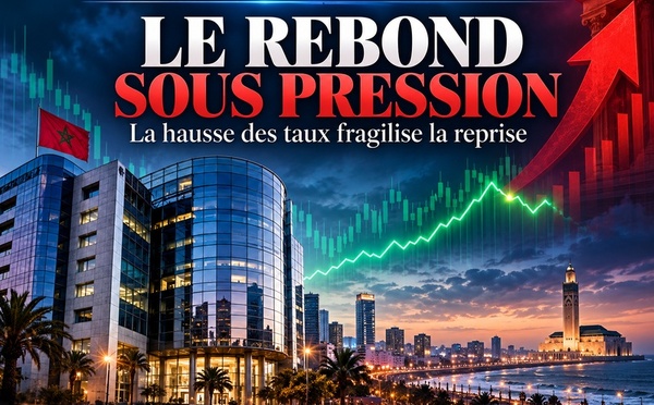 Bourse de Casablanca  un rebond encore fragile face à la hausse des taux