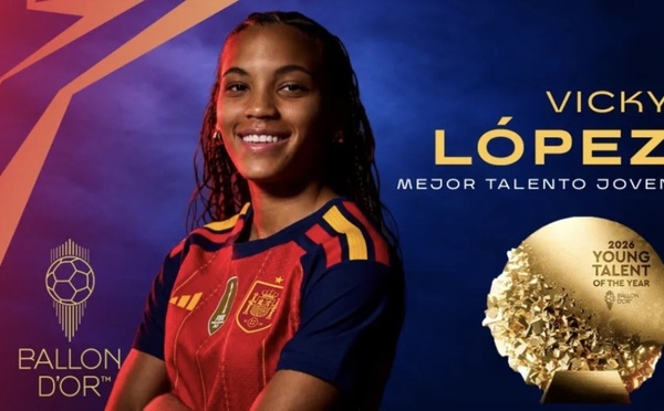 Ballon d’Or 2026 : Vicky López sacrée meilleure jeune joueuse