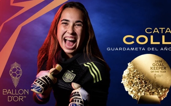 Ballon d’Or 2026 : Cata Coll sacrée meilleure gardienne du monde