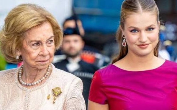 Leonor d’Espagne rend hommage à sa grand-mère Sofia avec des bijoux Van Cleef &amp; Arpels