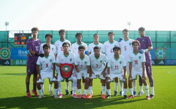 Mondial U15 : les Lionceaux de l’Atlas écrasent Curaçao (7-0)
