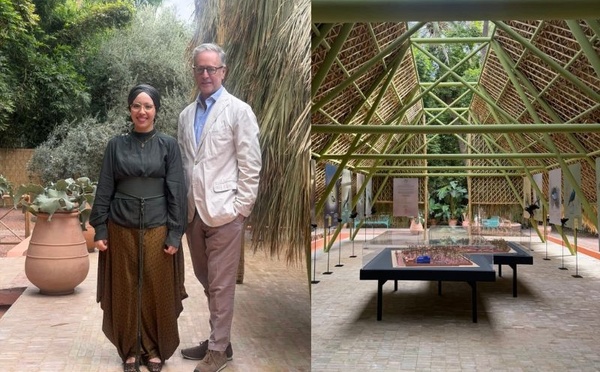 Marrakech : une jeune architecte marocaine réinvente la nouala traditionnelle au Jardin Majorelle