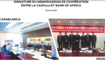 BANK OF AFRICA multiplie ses accords de partenariat en Chine