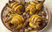 Poulet mqualli aux citrons confits