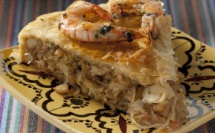 Pastilla au poisson et au vermicelle chinois