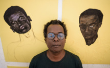 M'barek Bouhchichi à l'Atelier 21