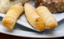 Mode de pliage briouates cylindriques ou « cigares »