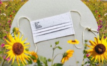 Nouveau : un masque de protection se transforme en fleur ! 