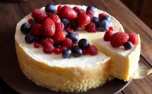 Gâteau au mascarpone et à la fleur d'oranger