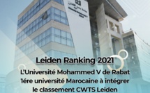 CWTS Leiden : L'UM5 se classe parmi 1225 universités au monde
