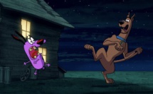 Courage the Cowardly rencontre avec ScoobyDoo dans un nouveau film !