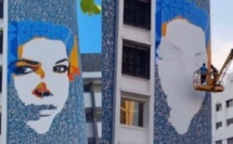 Tanger : le portrait de Leïla Alaoui sur la façade du Technopark fait polémique