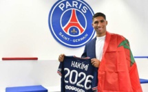 Achraf Hakimi officiellement joueur du Paris Saint-Germain