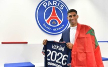 Achraf Hakimi officiellement joueur du Paris Saint-Germain