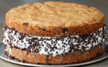 Sandwich géant à la crème glacée