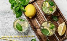 Une citronnade rafraîchissante au basilic