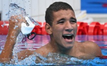 JO : Le Tunisien Ahmed Hafnaoui a remporté la médaille d’or sur 400m nage libre