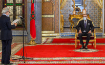 Wali Bank Al-Maghrib devant SM le Roi