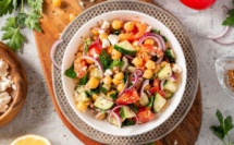  Salade colorée de pois chiches