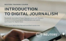 Formation en ligne pour les journalistes par Reuters et Facebook Journalism Program