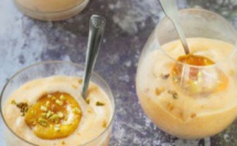 Mousse glacée aux abricots