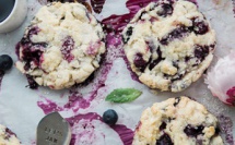 Cookies aux myrtilles et au chocolat blanc