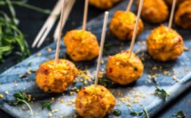 Boulettes de poulet à l'abricot