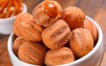 Mini-churros au caramel au beurre salé