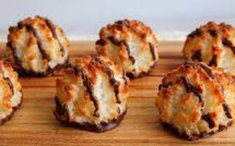 Rochers à la noix de coco et au chocolat