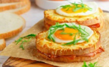 Croque-madame chorizo