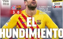 Ligue des champions         Le Barça grand absent des huitièmes