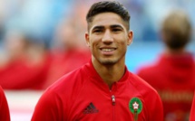 Achraf Hakimi dans l’équipe type de l’Afrique