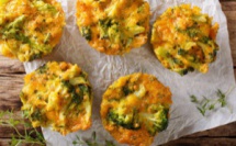 Galettes de brocolis au cheddar