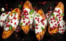 Patates douces rôties