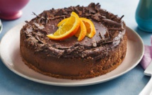 Cheesecake à l'orange et au chocolat