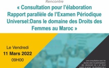 Droits de la Femme : Rapport parallèle de l’Examen Périodique Universel