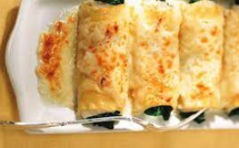 Roulade de sole aux épinards et au parmesan