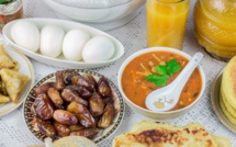 Ramadan : Un menu type pour manger sainement
