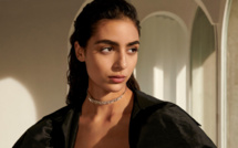 Nora Attal et sa famille dans une campagne de publicité pour Ralph Lauren