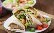 Des idées de wraps pour un apéro léger