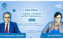 Edutruc reçoit Pr Mohamed Essaaidi : Réalité virtuelle et technologies immersives !