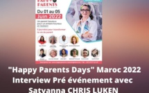 "Happy Parents Days" Coach Satyanna CHRIS LUKEN réponds à Coaching News