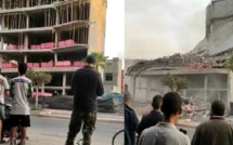 Casablanca : Effondrement d'un immeuble en construction