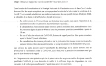 Dose de rappel du vaccin contre le virus Sars-Cov-2