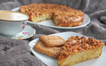 Gâteau aux pommes et au spéculoos