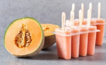 Glace au melon prête en 5 minutes